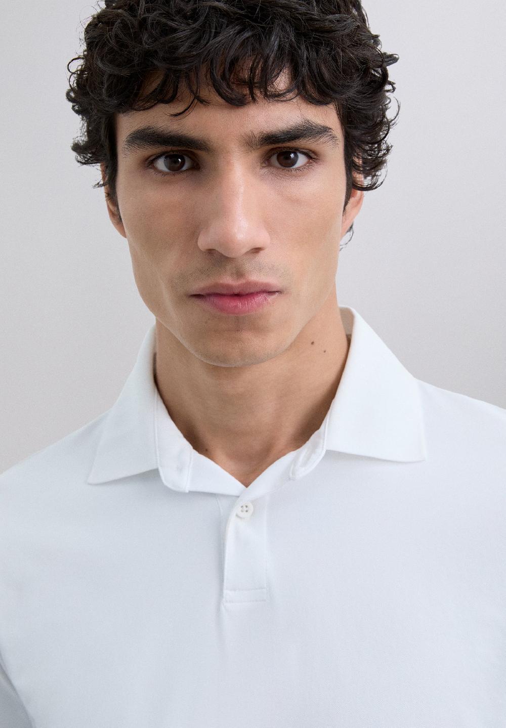 Scalpers SC ADN TECH POLO SHIRT WHITE