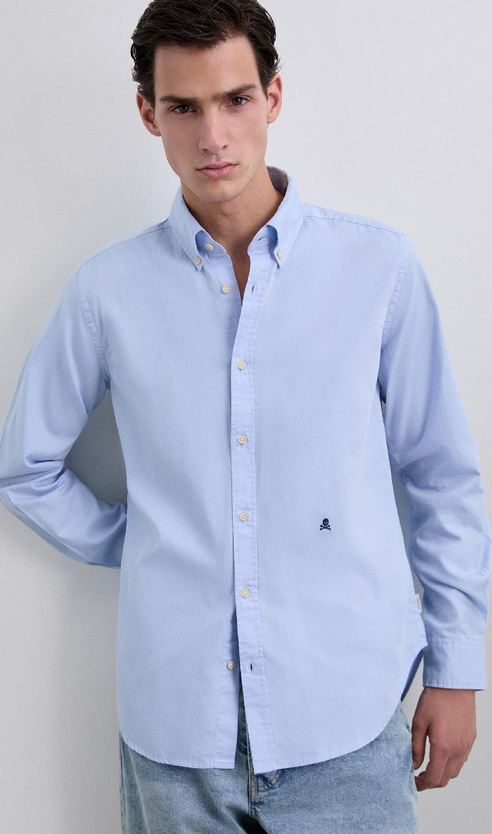 Scalpers SC BREDA BD SHIRT SKYBLUE