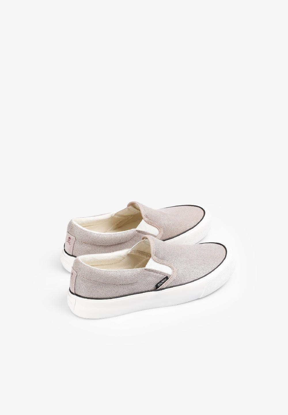 Scalpers SC CALIFORNIA SLIP ON SNEAKERS W TAUPE