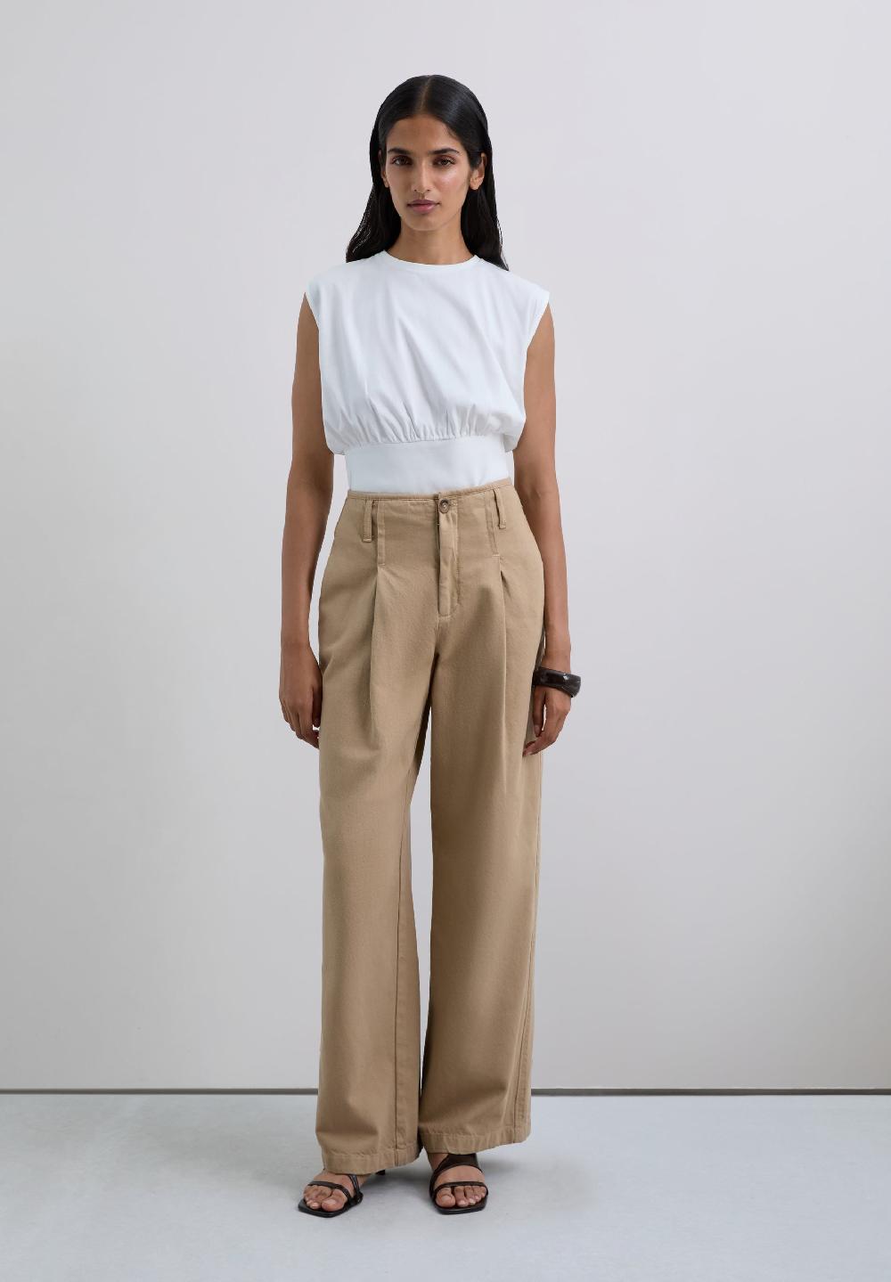 Scalpers SC GATHER FIT T-SHIRT WHITE