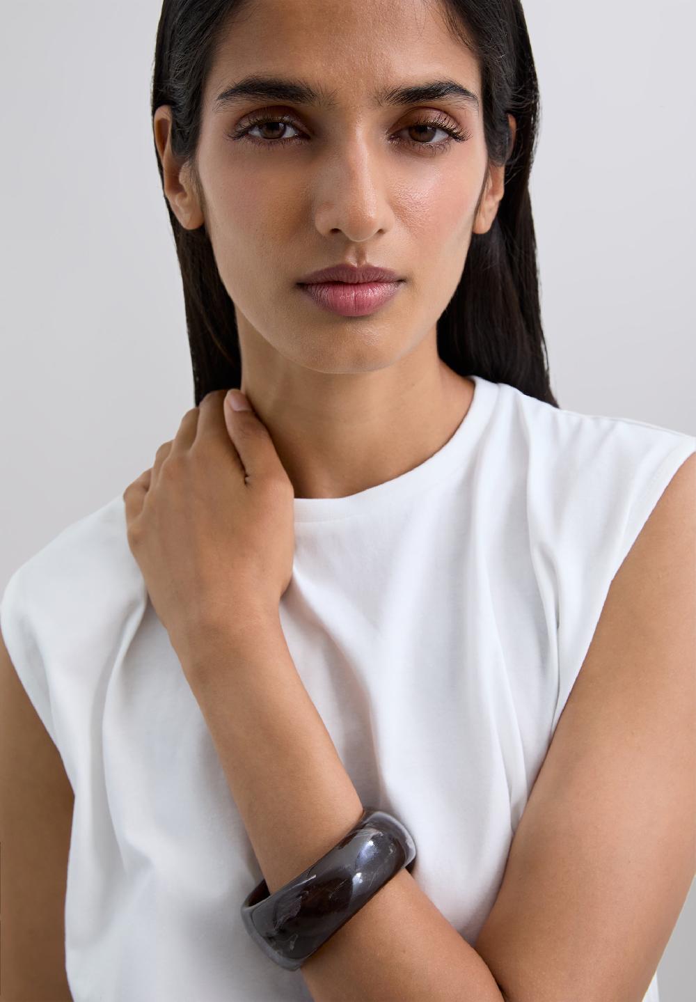 Scalpers SC GATHER FIT T-SHIRT WHITE