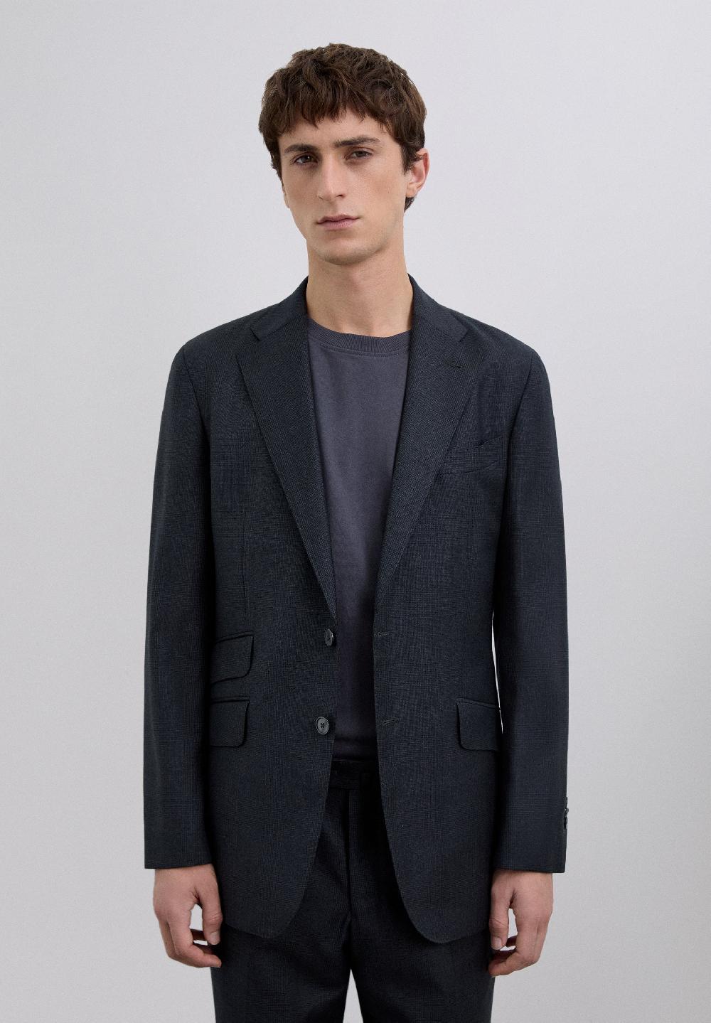 Scalpers SC NEW CITY SUIT BLAZER I GREY CHECK