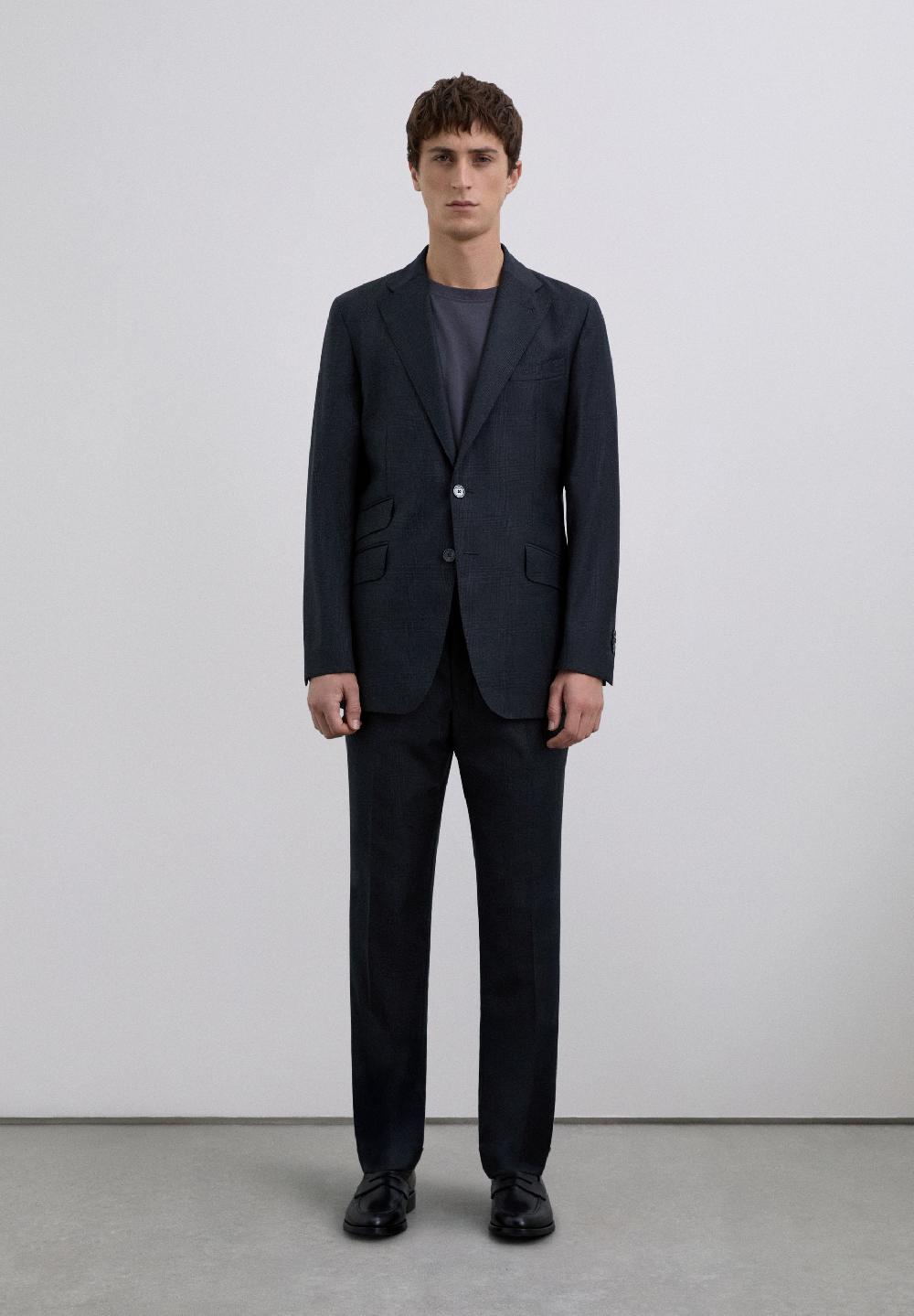 Scalpers SC NEW CITY SUIT BLAZER I GREY CHECK