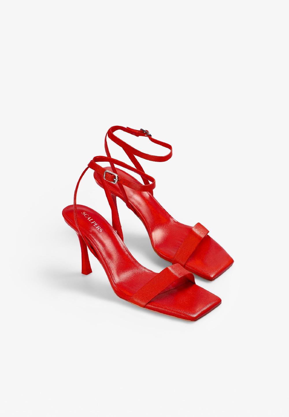 Scalpers SC NEW HEEL SANDALS ORANGE