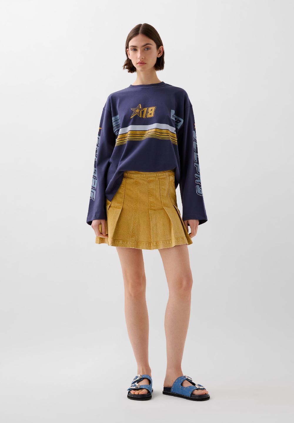 Scalpers SC RACING LS T-SHIRT NAVY