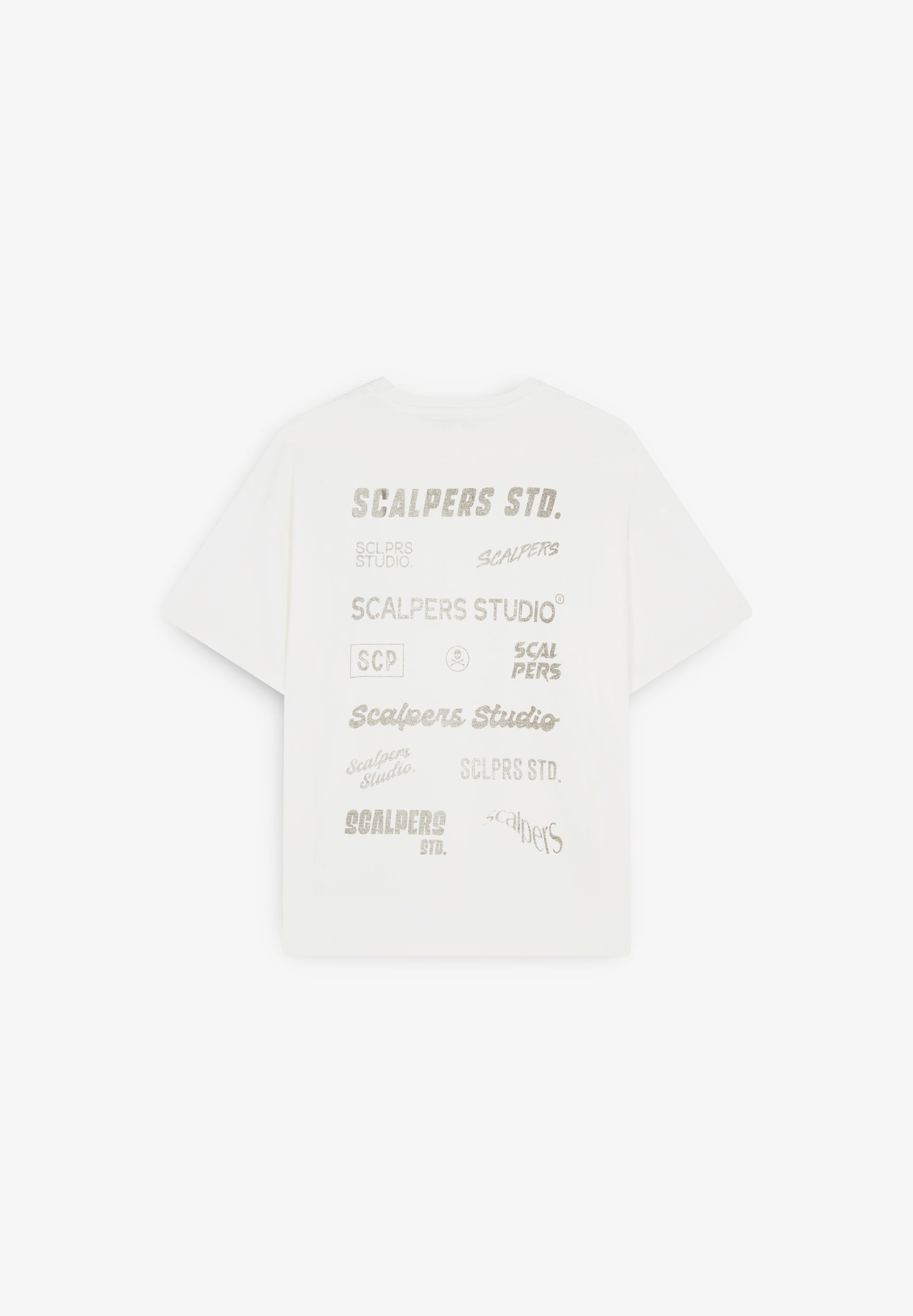Scalpers SCALPERS STUDIO PRINT T-SHIRT OFF WHITE