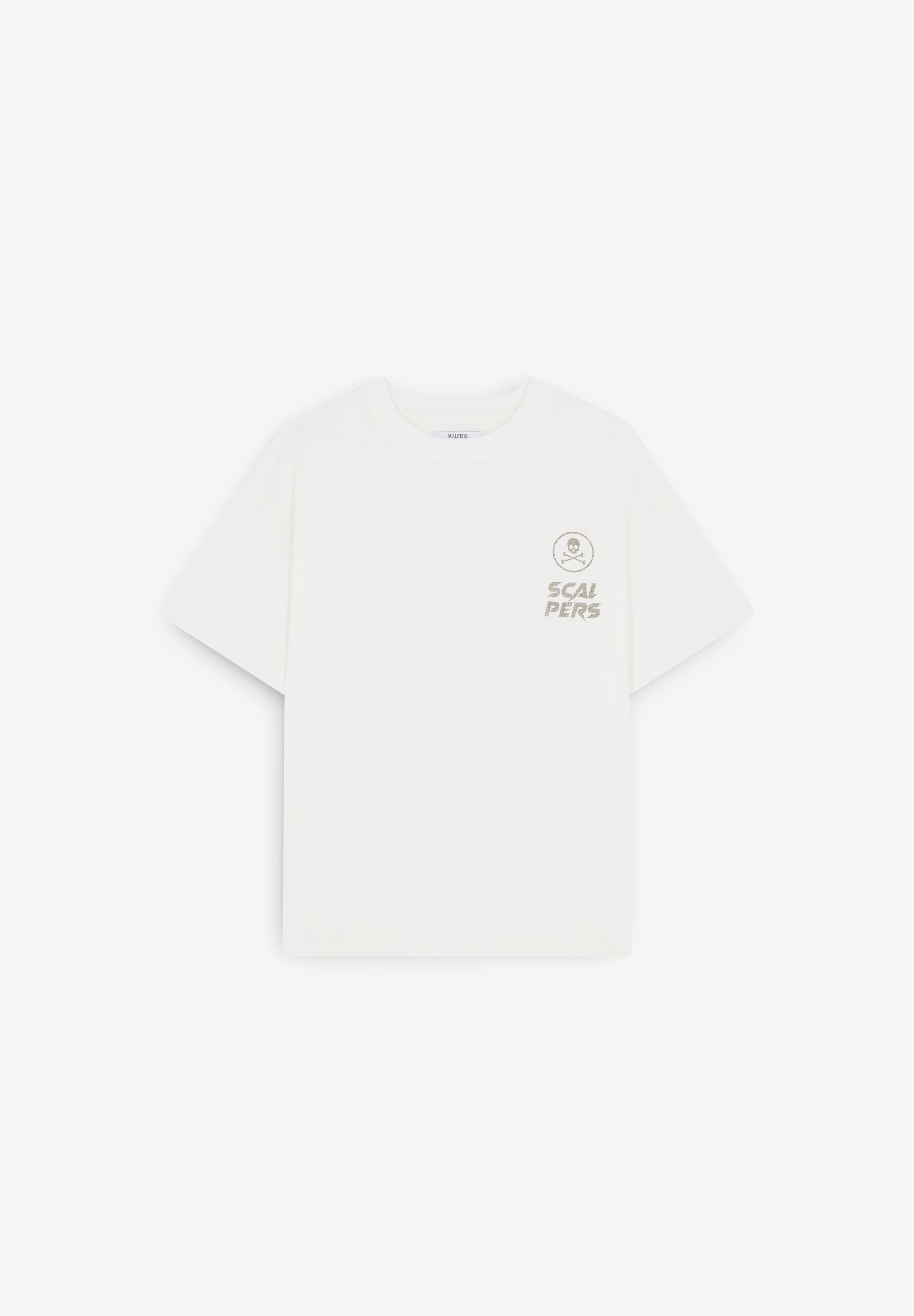 scalpers SCALPERS STUDIO PRINT T-SHIRT OFF WHITE