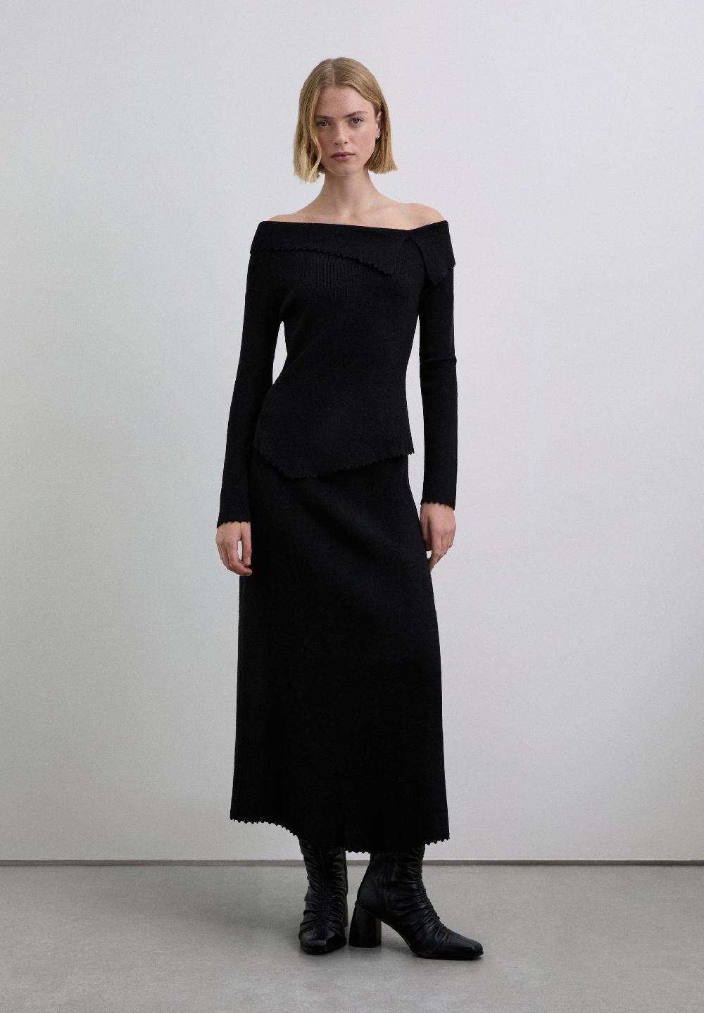 Scalpers SCASYKNITSET JUMPER BLACK