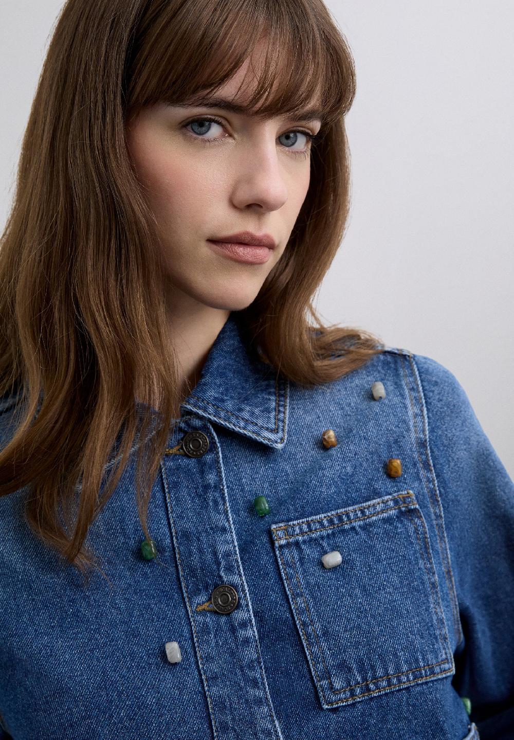 Scalpers SCBALL JACKET INDIGO