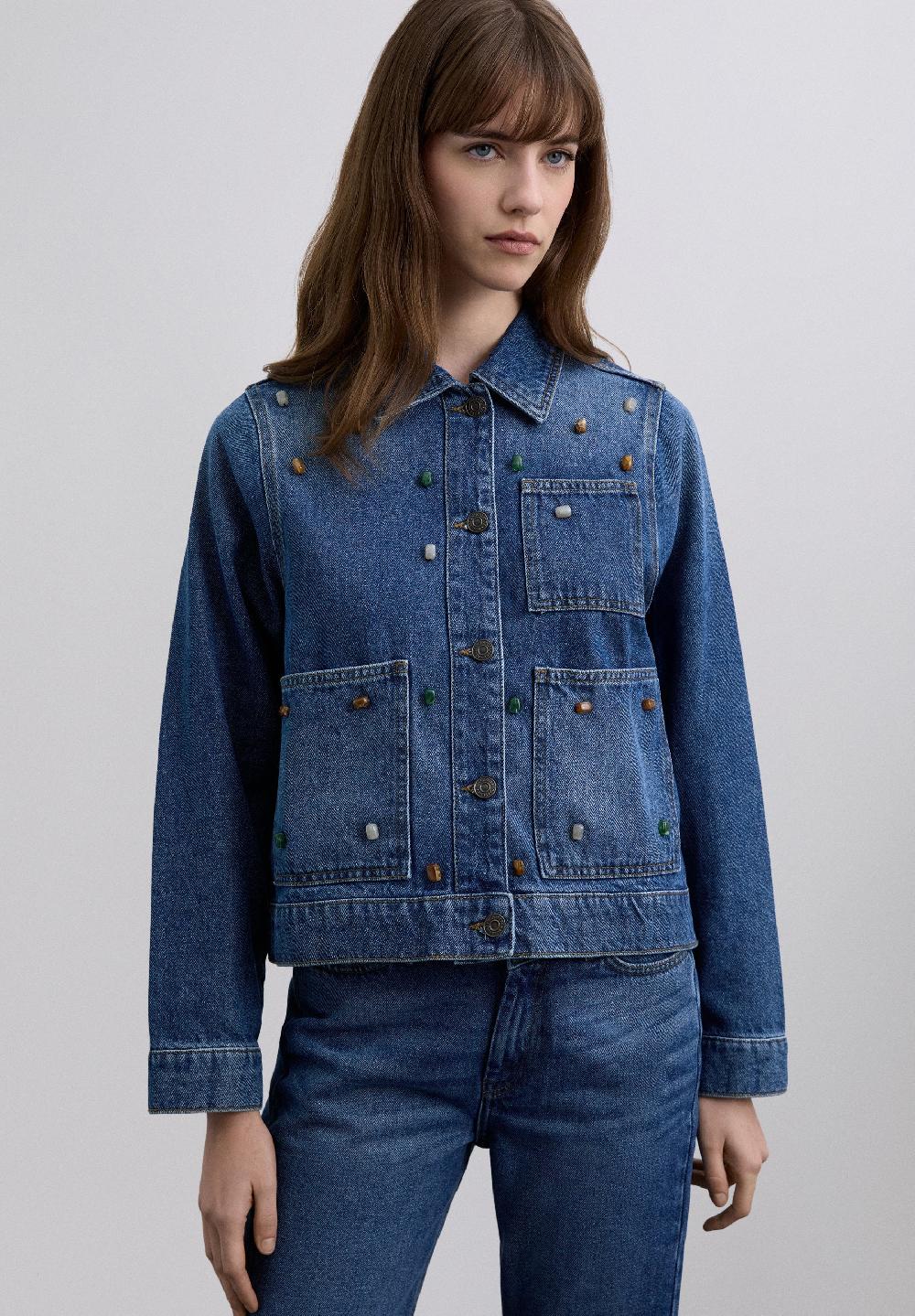 scalpers SCBALL JACKET INDIGO