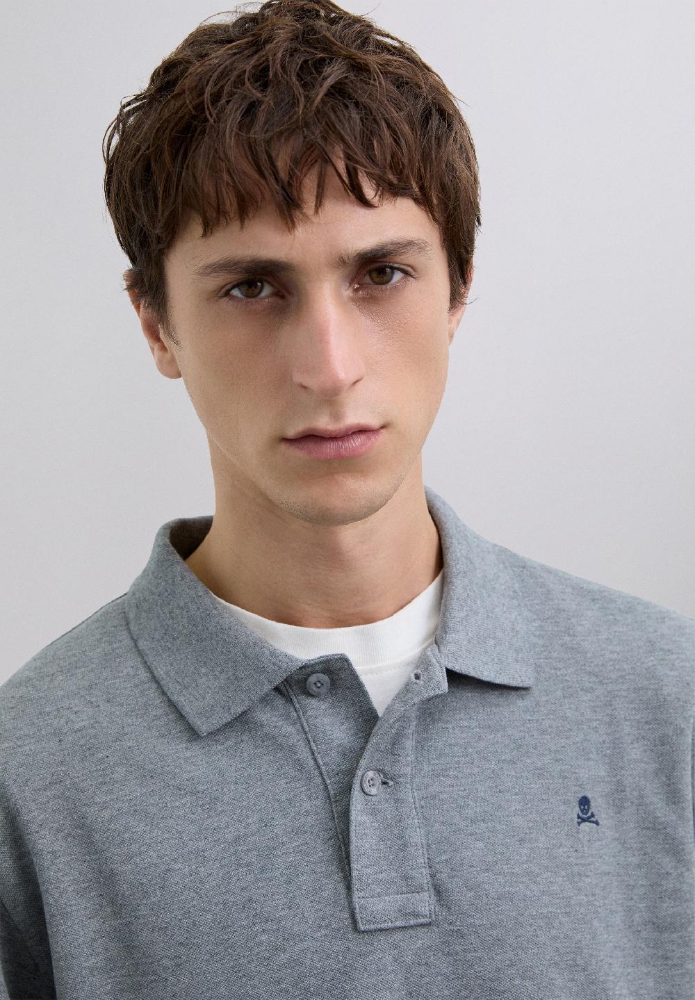 Scalpers SCBASIC LS OE POLO GREY