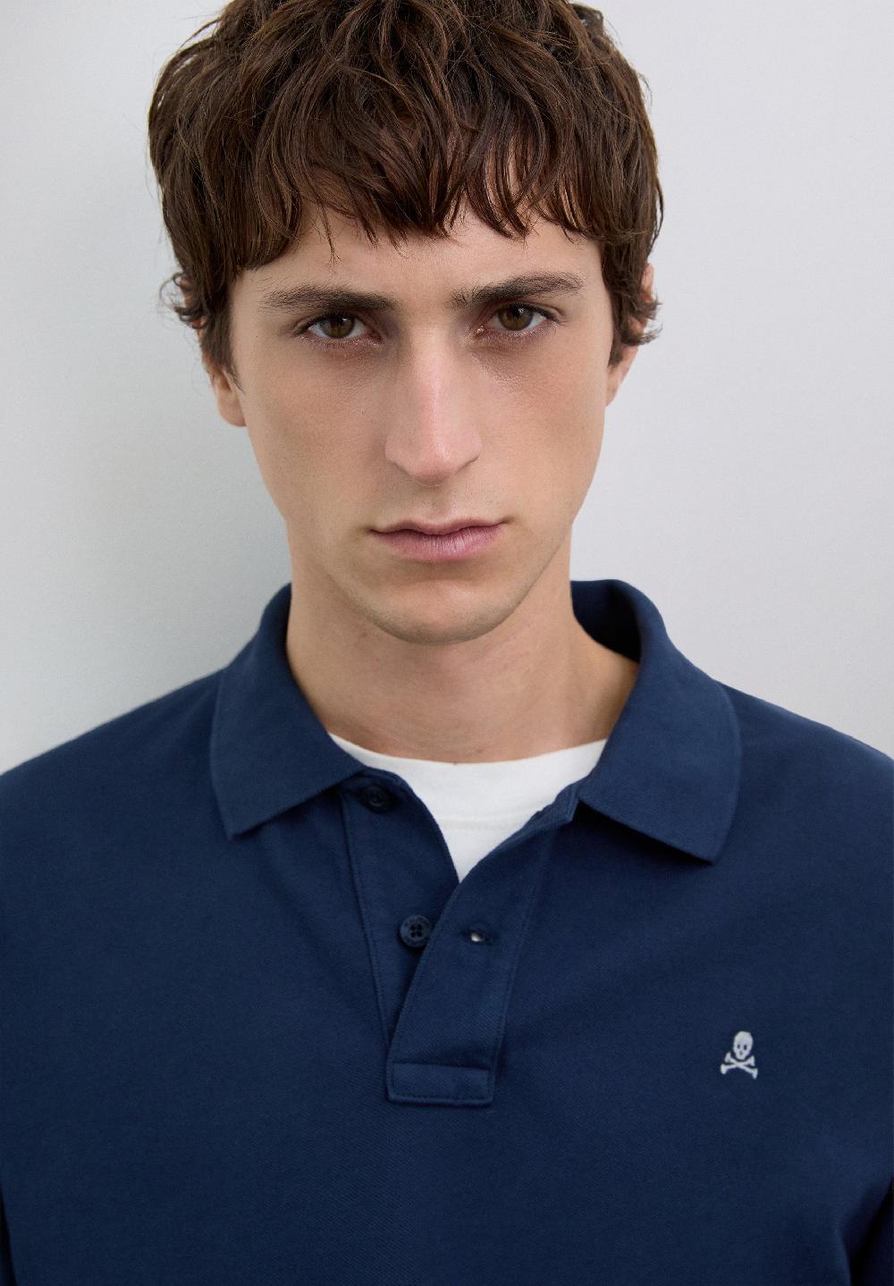 Scalpers SCBASIC LS OE POLO NAVY