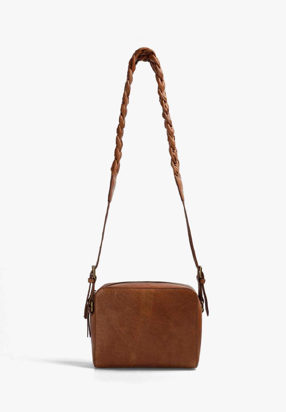Scalpers SCBRAIDSTRAP BAG BROWN