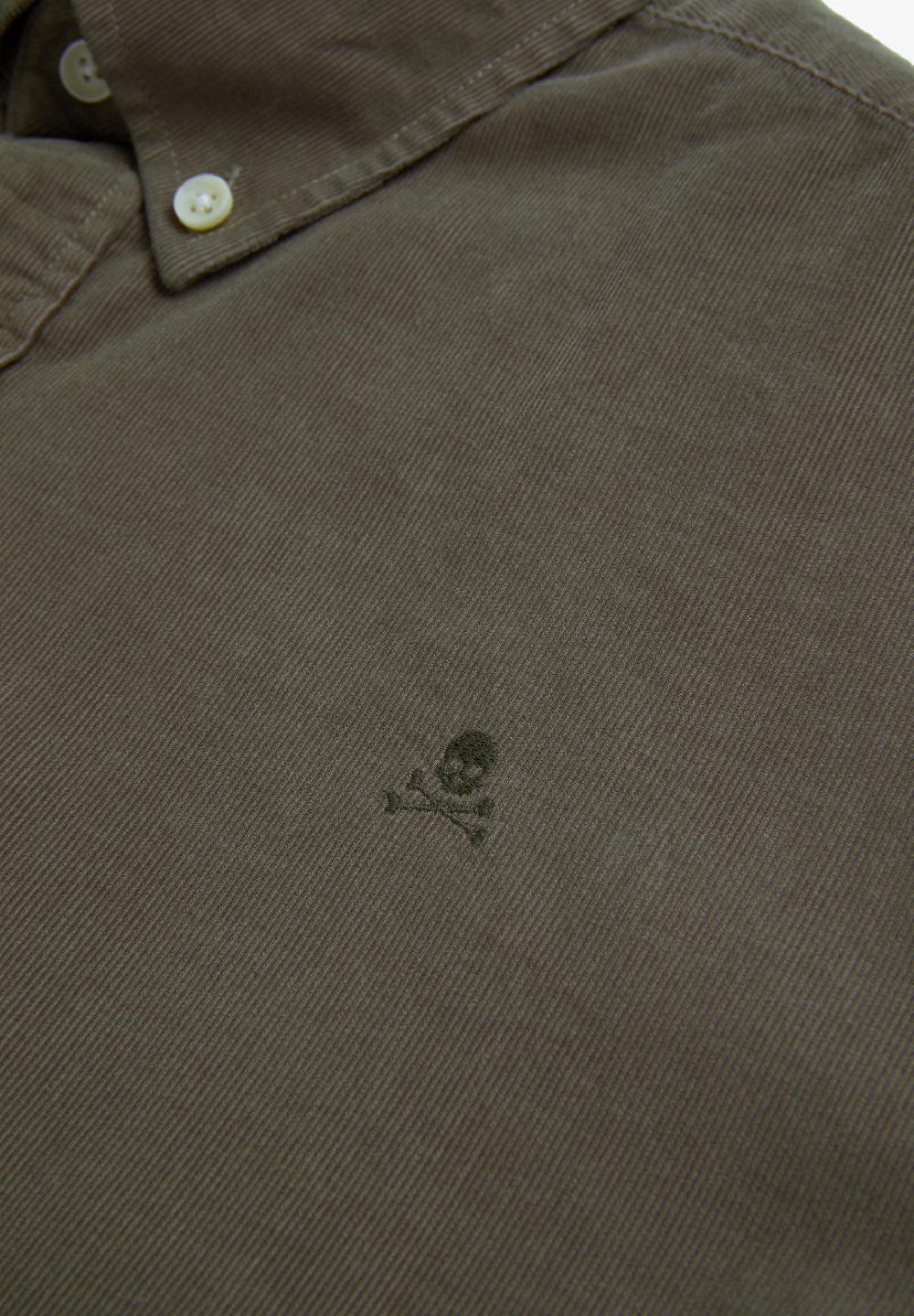 Scalpers SCCORDUROY BD BT SHIRT KHAKI
