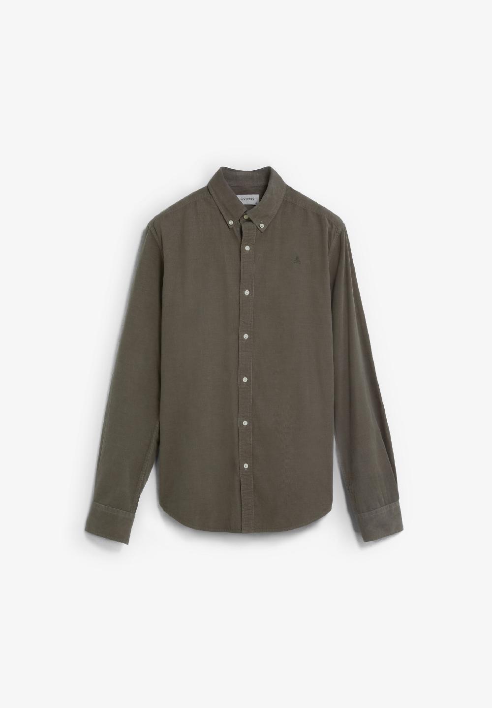 scalpers SCCORDUROY BD BT SHIRT KHAKI