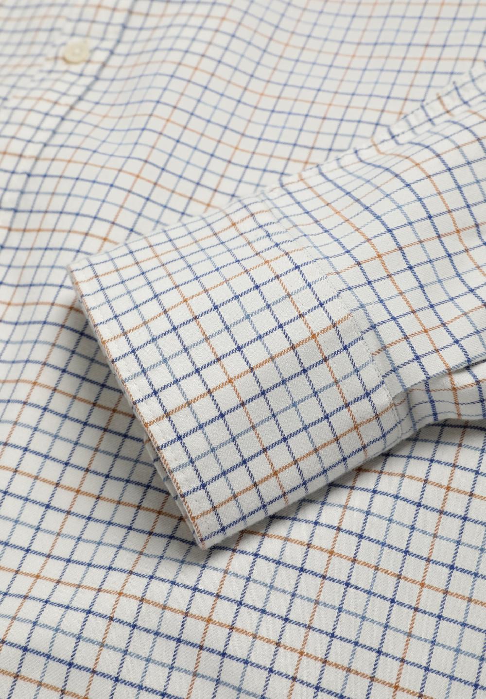 Scalpers SCCOUNTRY K BT SHIRT MUSTARD CHECK