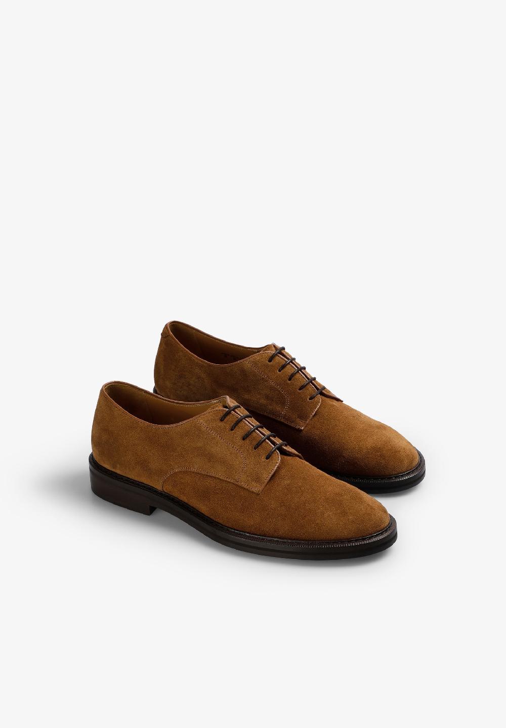 Scalpers SCCRAWLEY S BLUCHER SHOES CARAMEL
