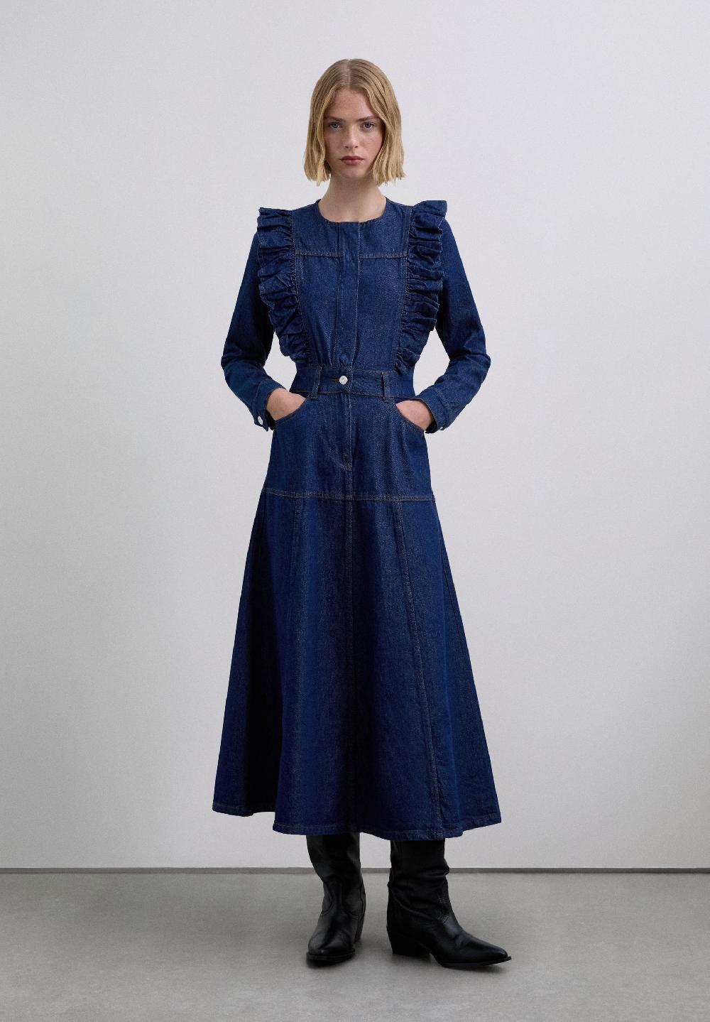 Scalpers SCDENIM DRESS INDIGO