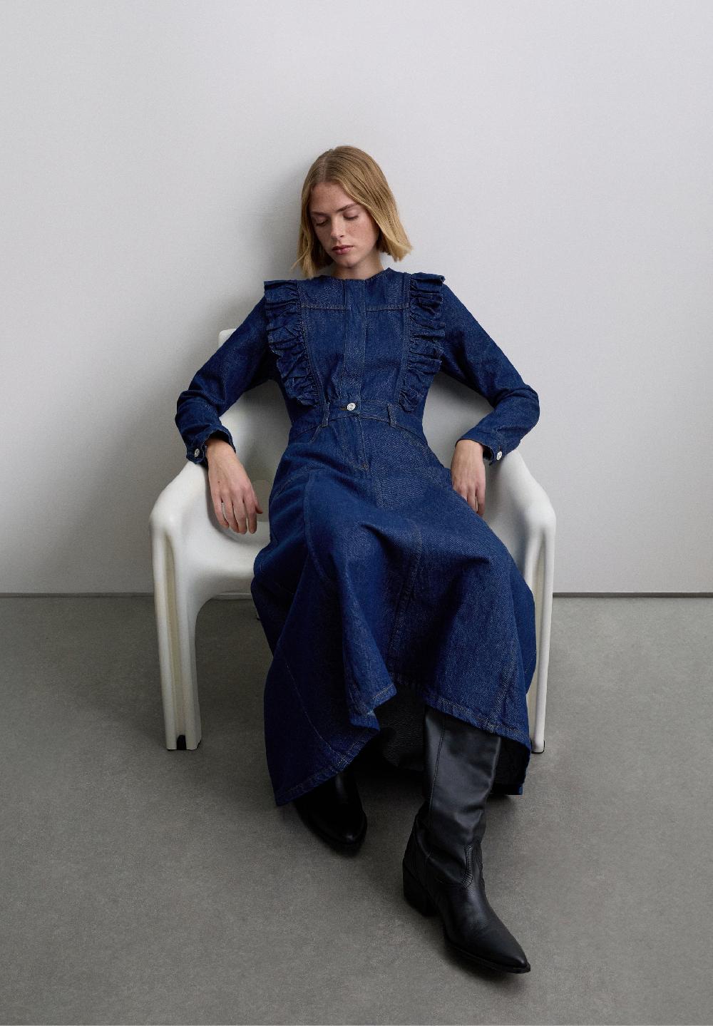 scalpers SCDENIM DRESS INDIGO