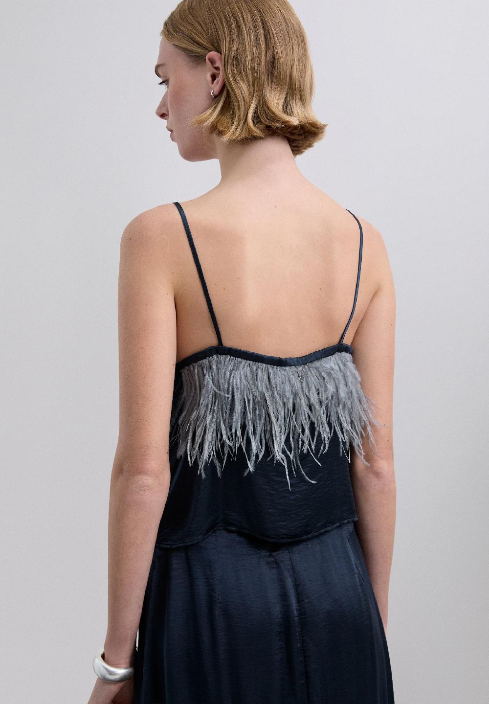 Scalpers SCFEATHER TOP NAVY