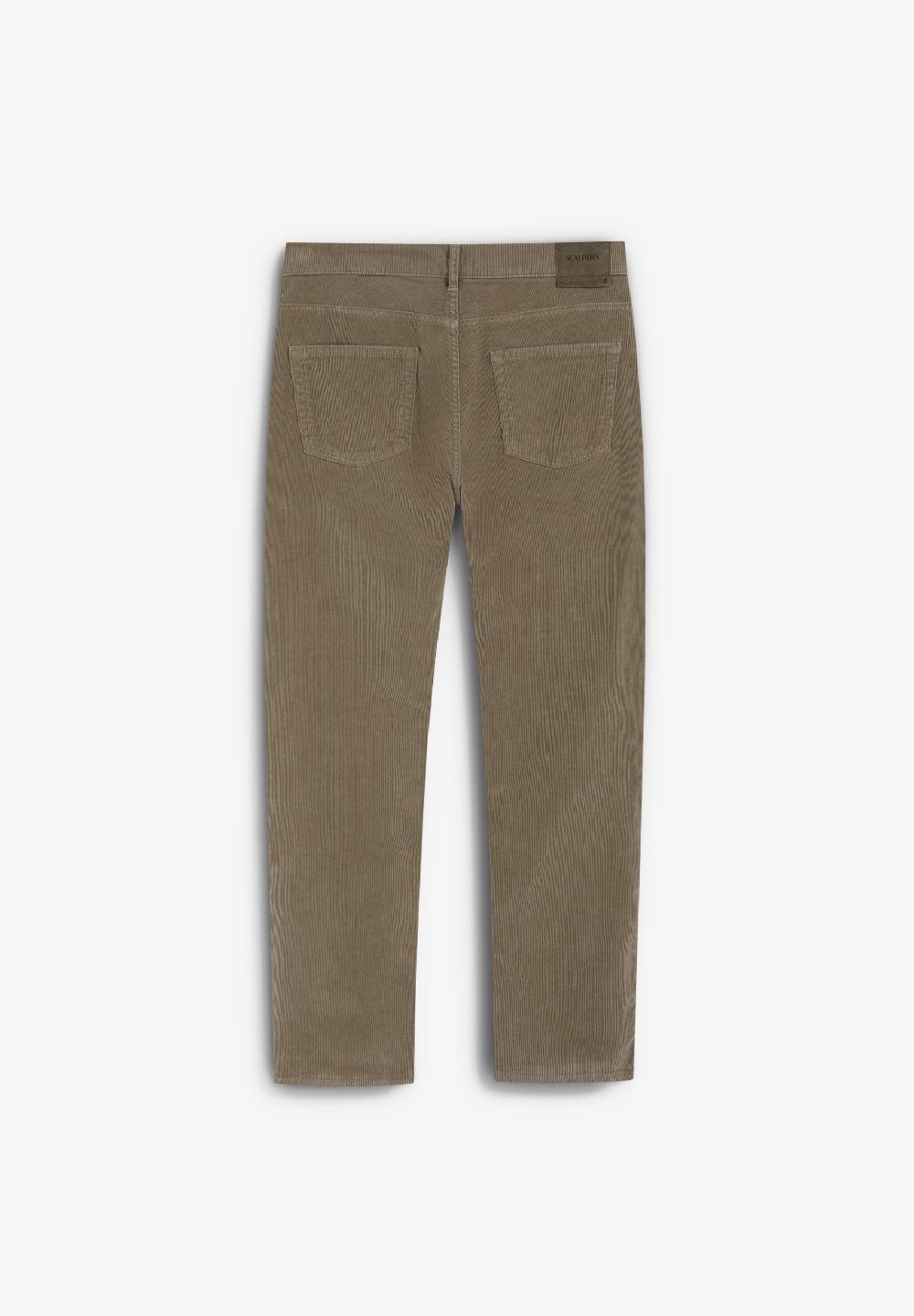 Scalpers SCFIVE POCKETS CORD BT PANTS CAMEL