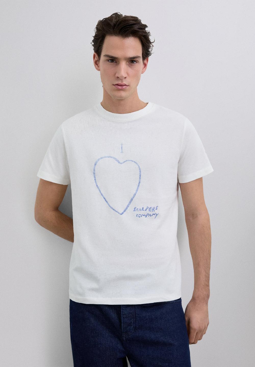 scalpers SCILOVE TEE OFF WHITE