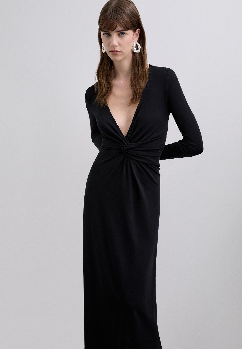 Scalpers SCINTERLOCKJERSY DRESS BLACK