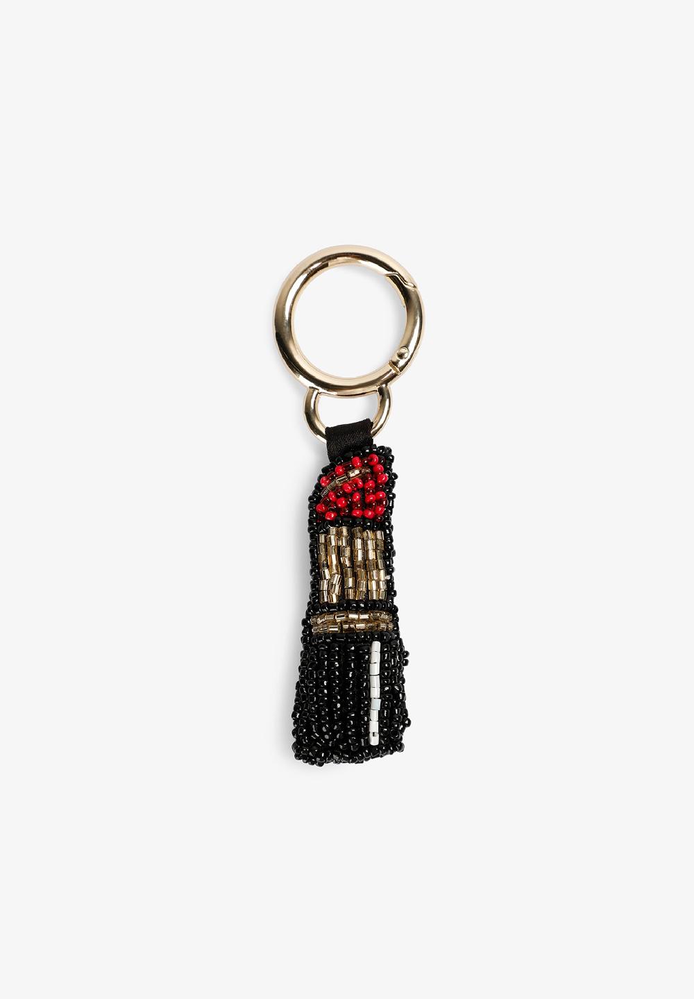 Scalpers SCLIPSTICKSTRASS KEYCHAIN DARK RED