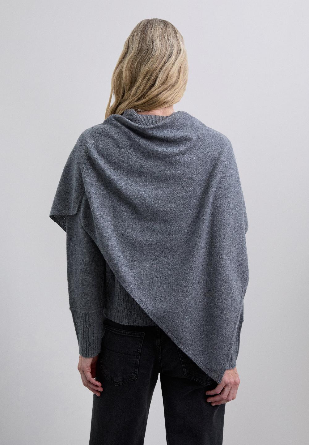 Scalpers SCMAXITRIANGLE SCARF GREY