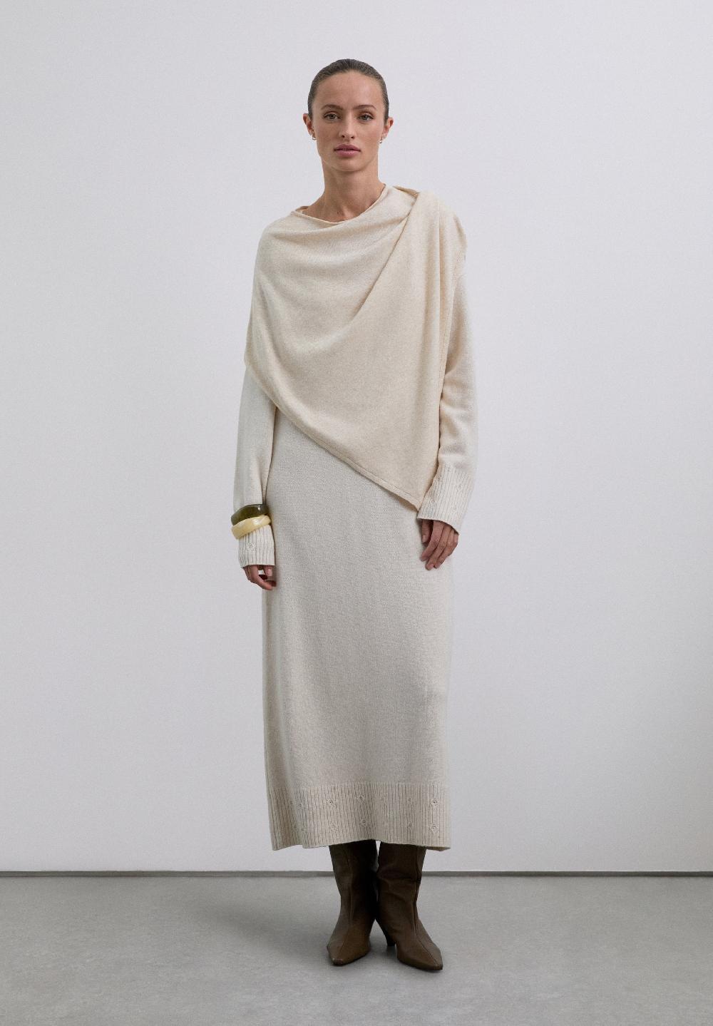 Scalpers SCMAXITRIANGLE SCARF NATURAL