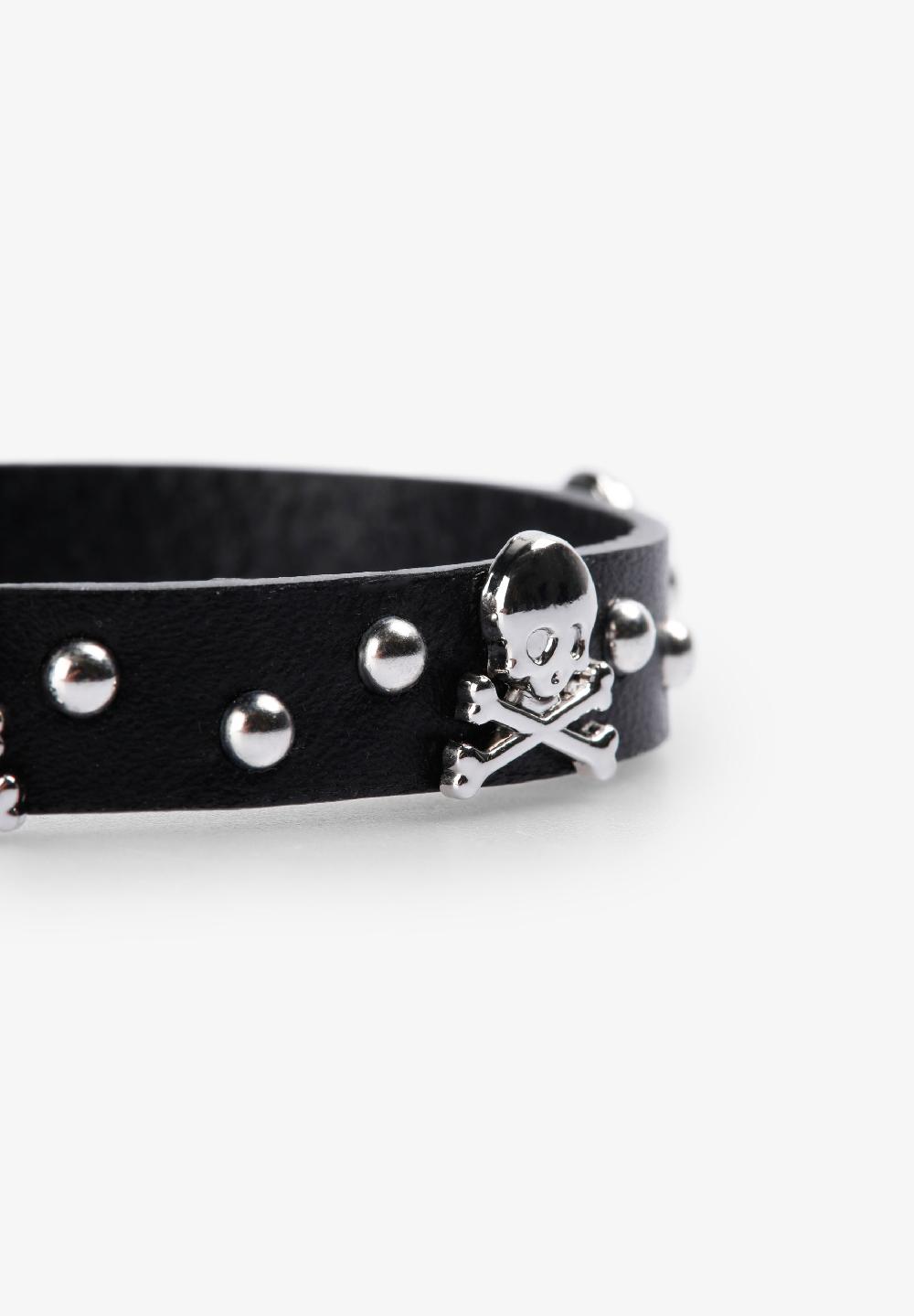 Scalpers SCMULTILEATHER BRACELET PL BLACK