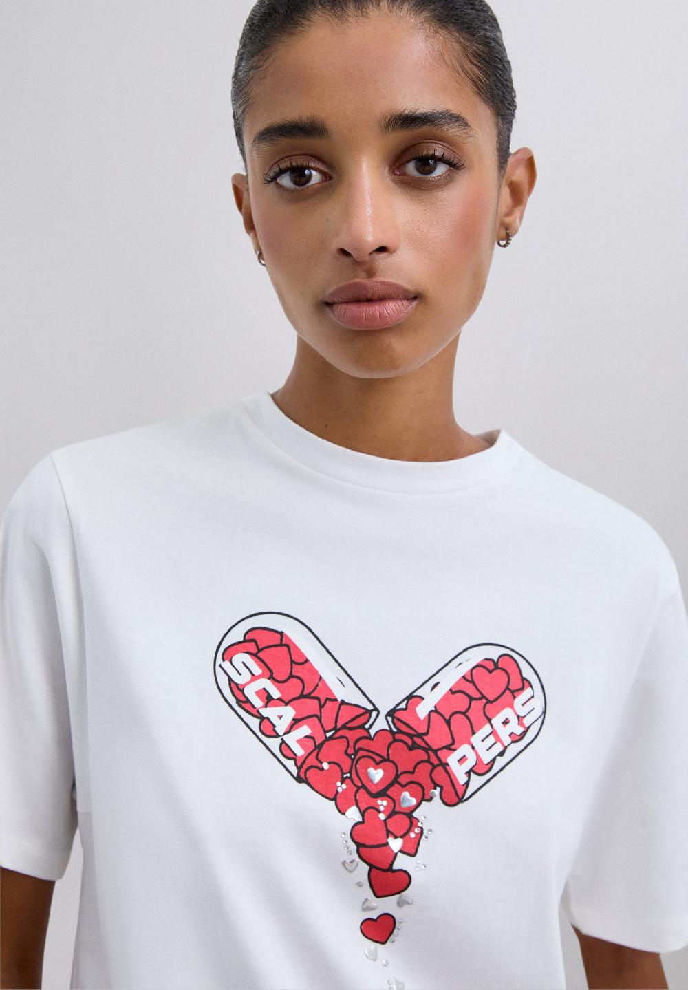 Scalpers SCP PILL T-shirt WHITE