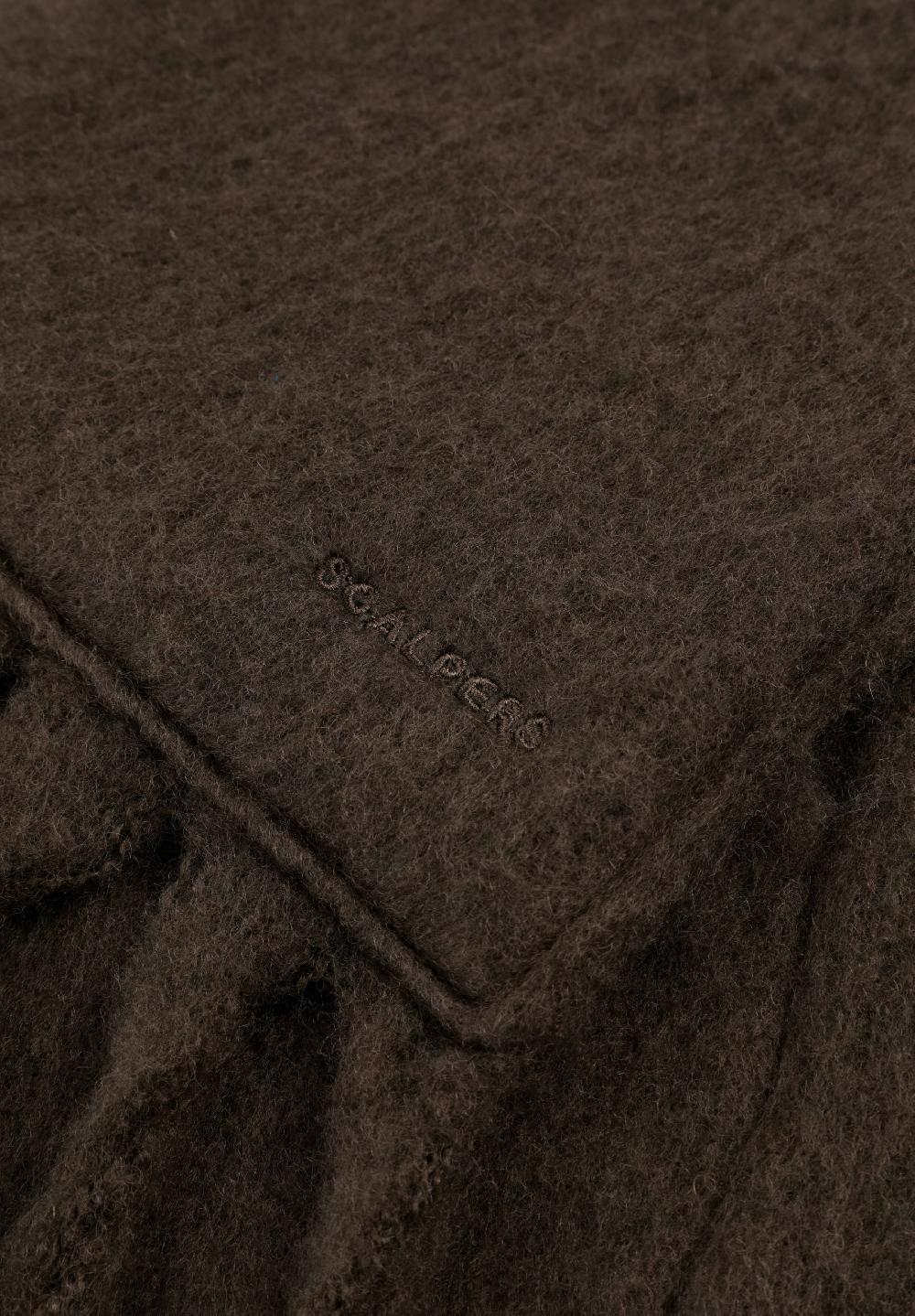 Scalpers SCPOCKET SCARF CHOCOLATE