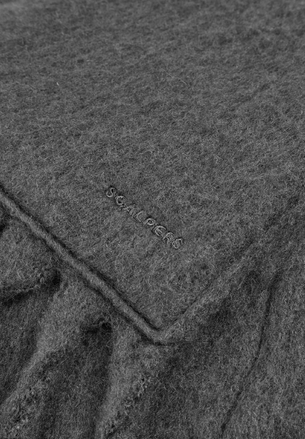 Scalpers SCPOCKET SCARF DARK GREY