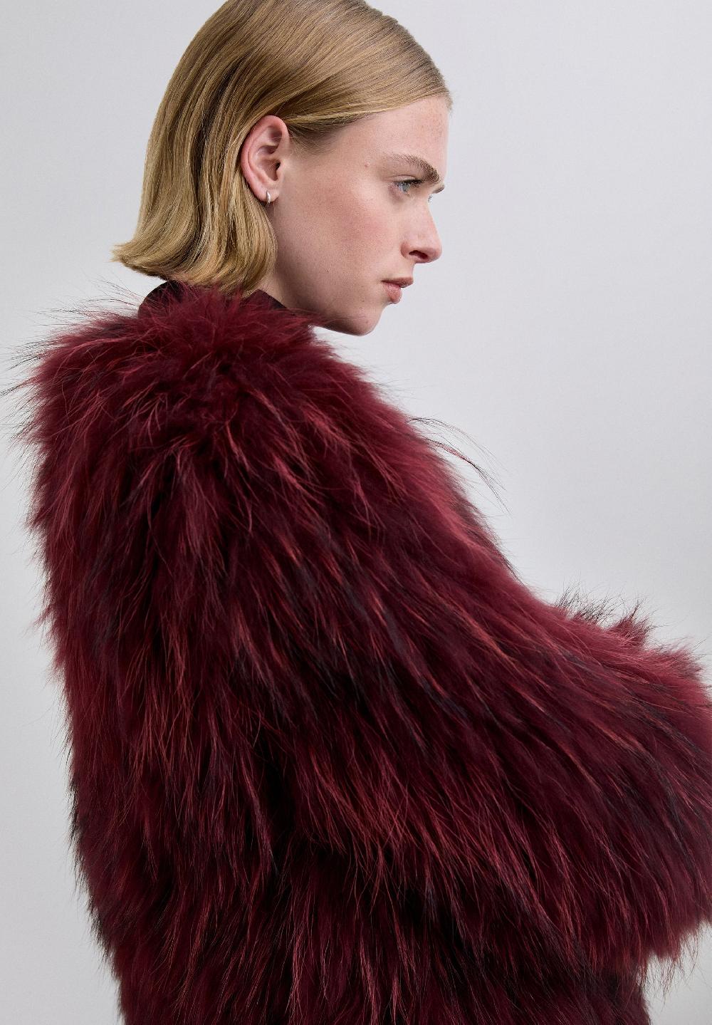 Scalpers SCRAC JACKET BURGUNDY