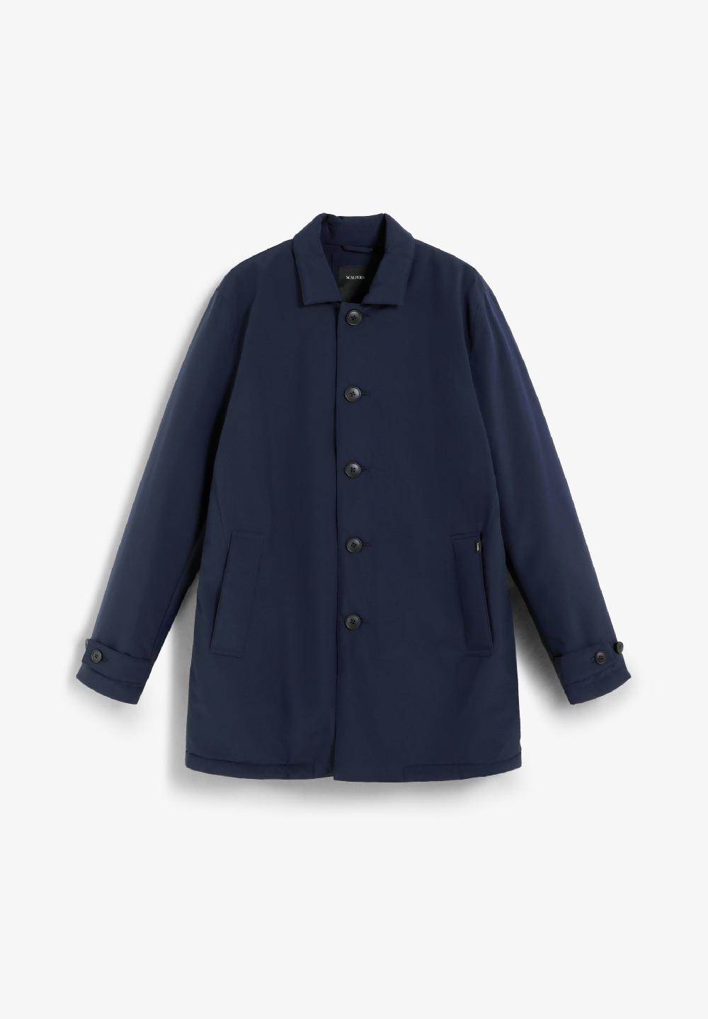 scalpers SCTRENCH BT COAT DARK NAVY