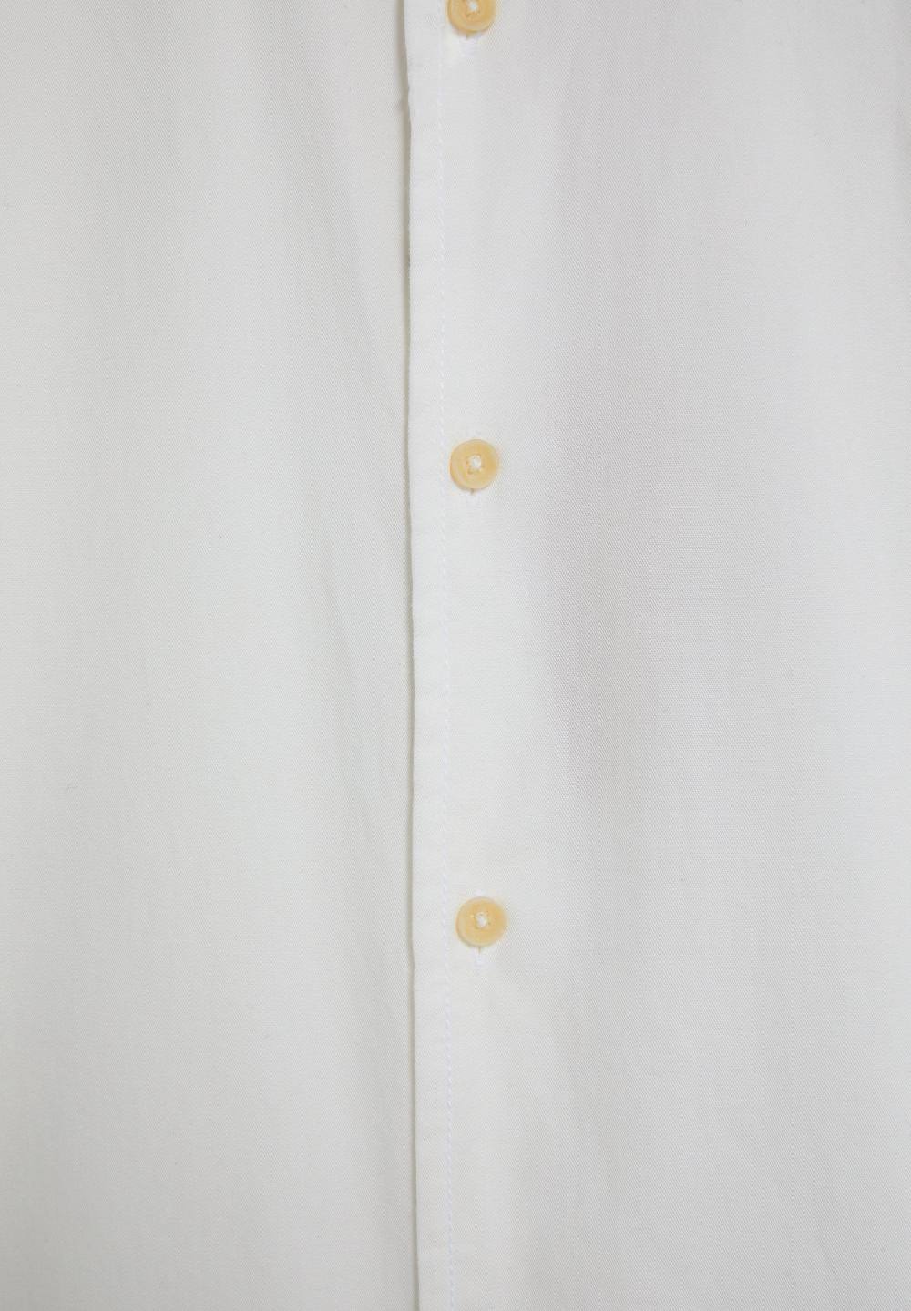 Scalpers SHIRT WITH EMBROIDERED SKULL WHITE