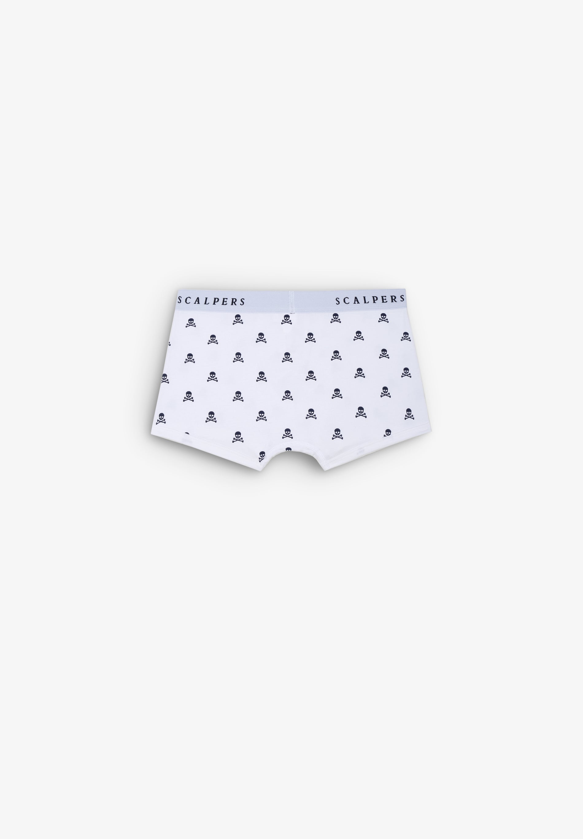 Scalpers SKULL BOXERS WHITE