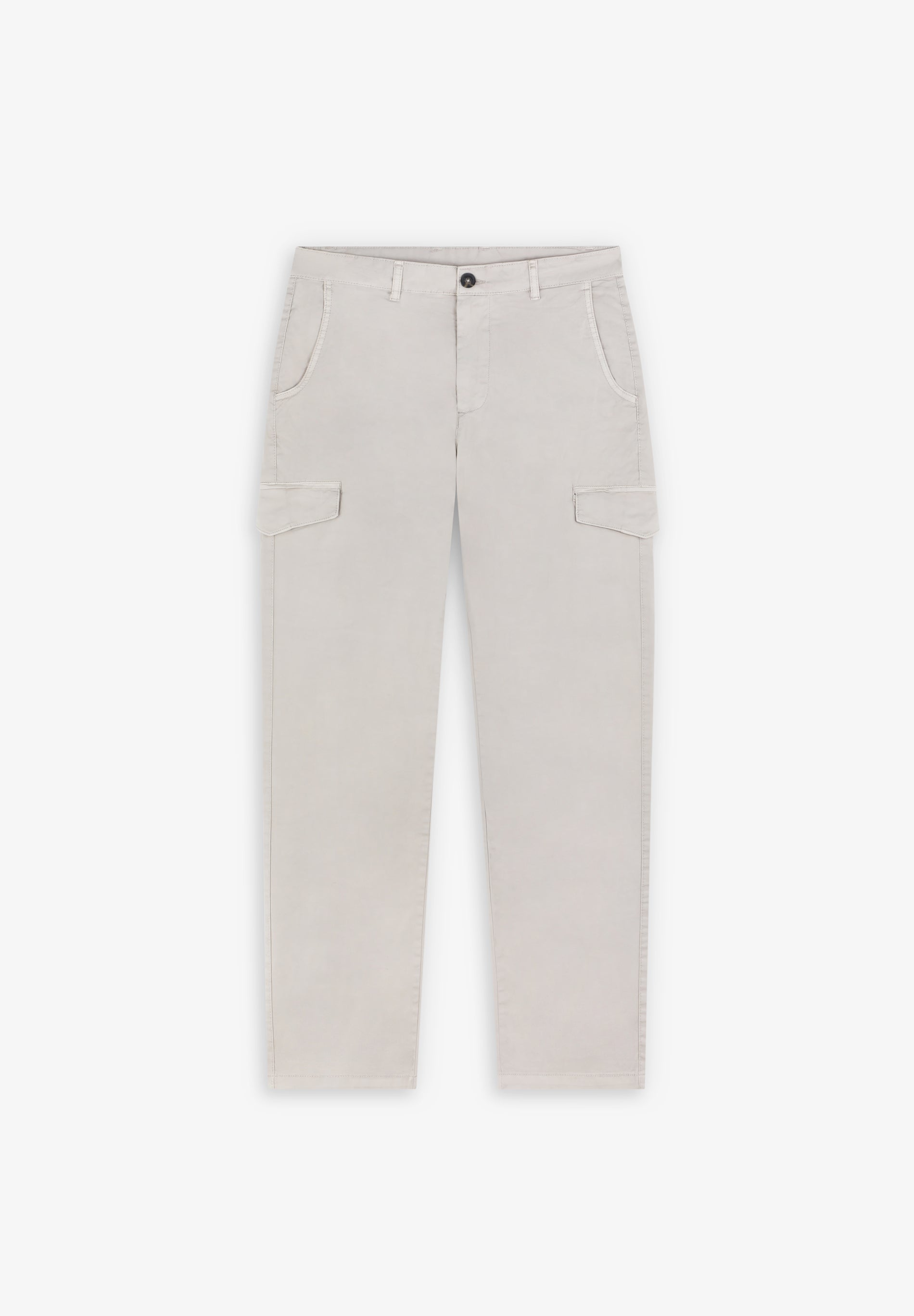scalpers SLIM FIT CARGO TROUSERS BEIGE