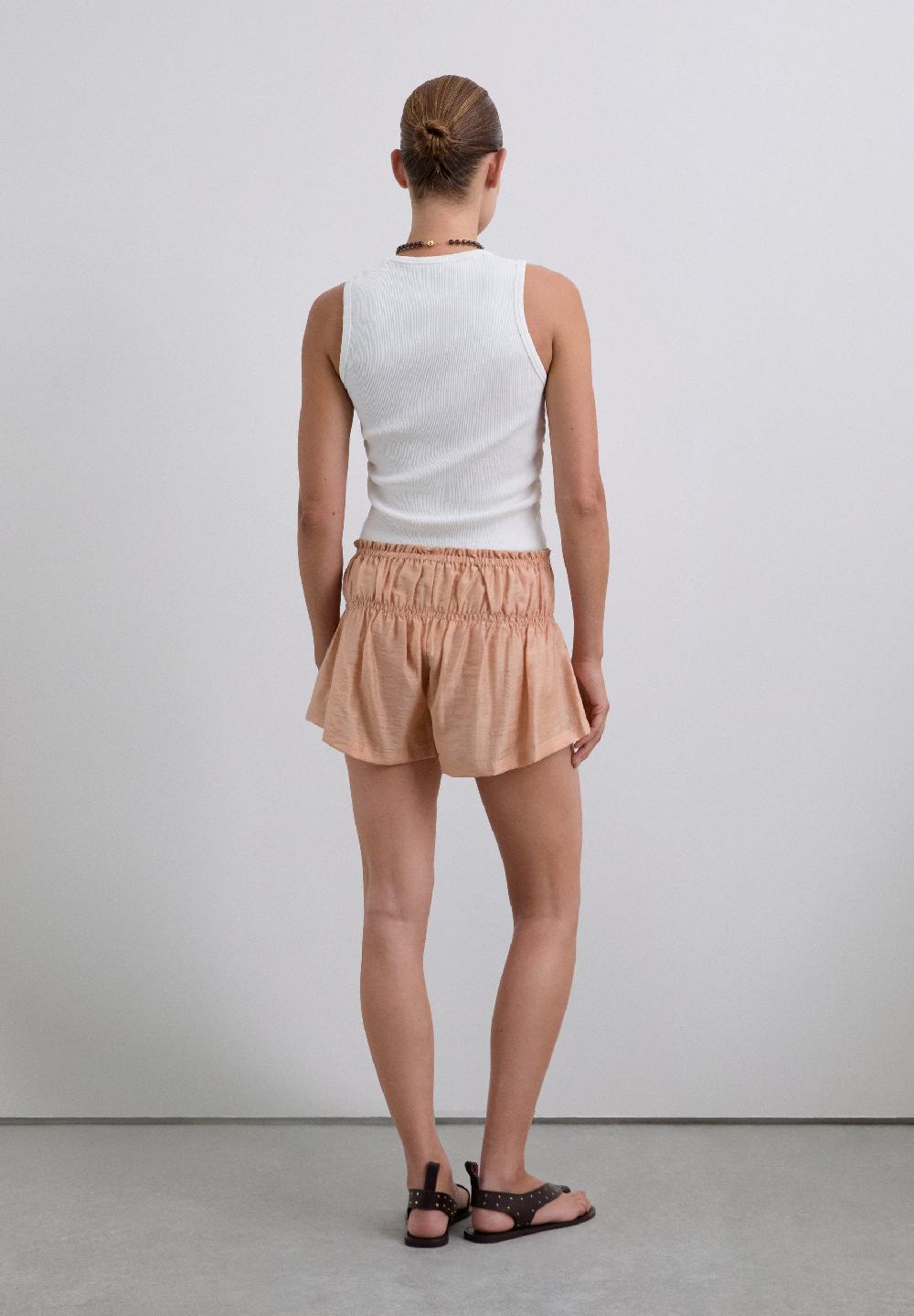 Scalpers SMOCKED SHORTS BLUSH
