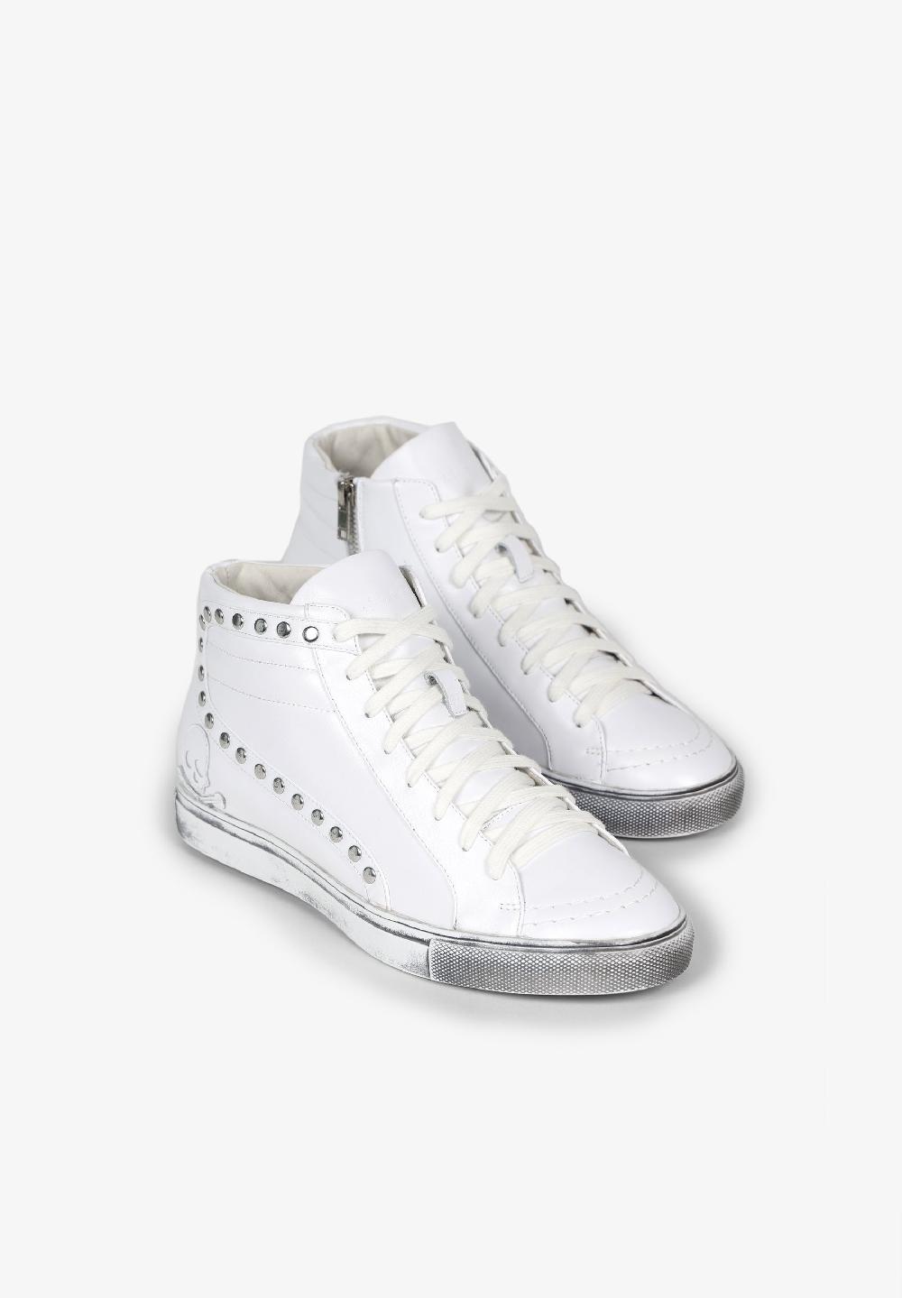 Scalpers SNEAKERS BOTAS TACHAS WHITE