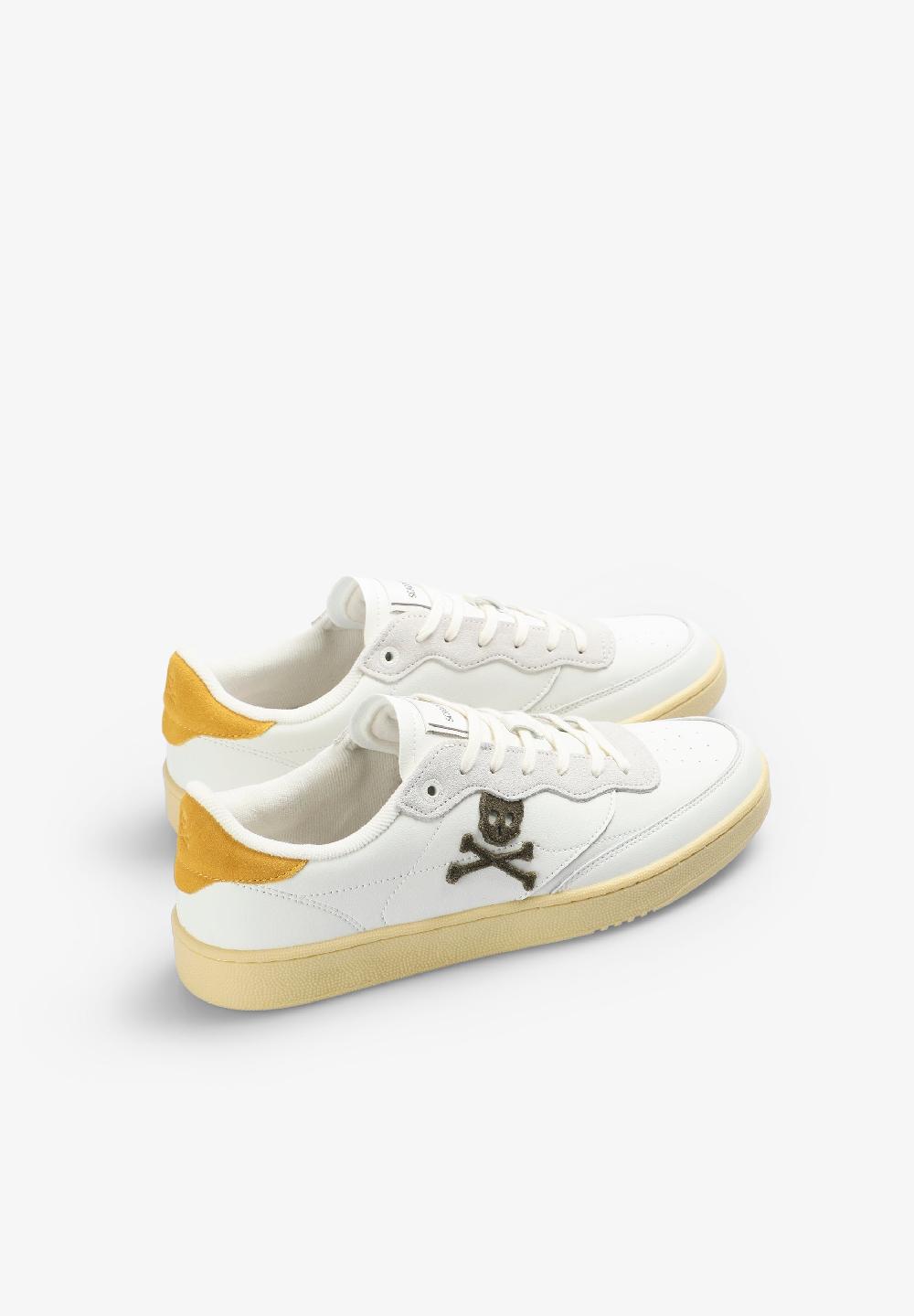 Scalpers SNEAKERS CALAVERA SUELA CASCO OFF WHITE