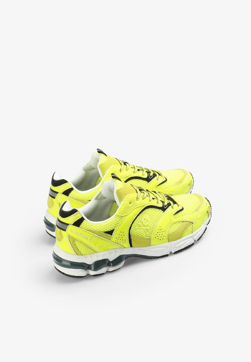 Scalpers SNEAKERS RUNNING YELLOW/FLUOR