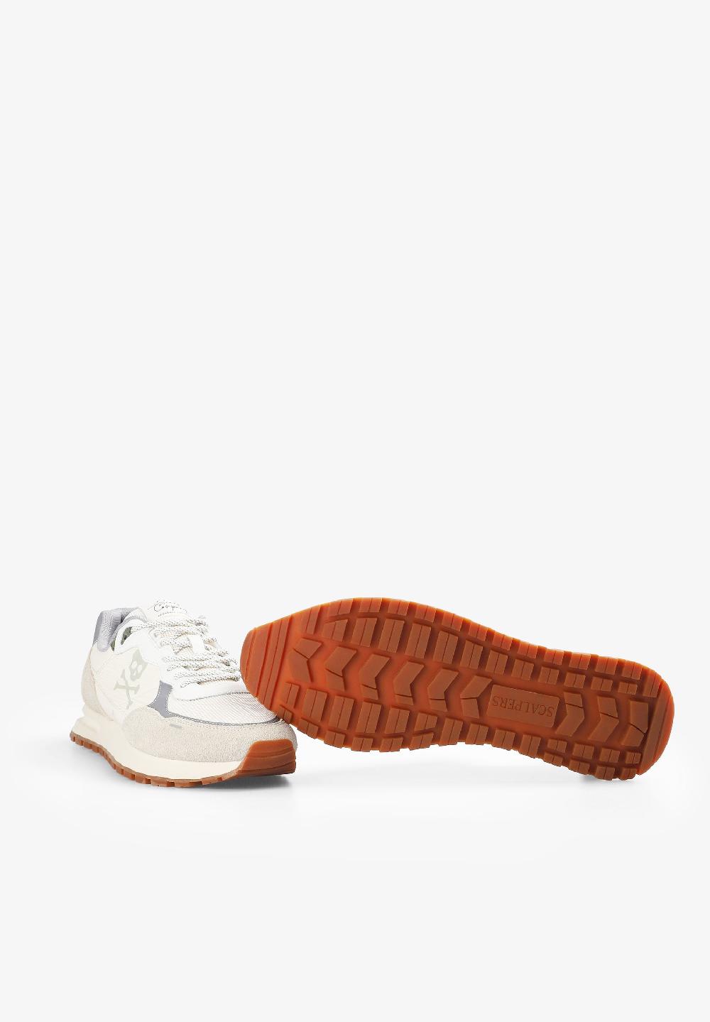 Scalpers SNEAKERS WITH SIDE SKULL CREAM