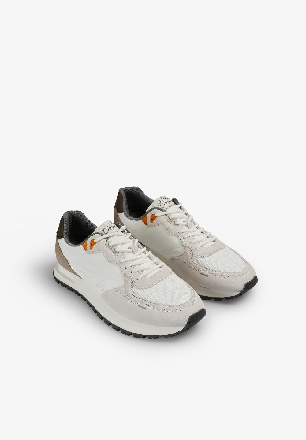 Scalpers SNEAKERS WITH SIDE SKULL ORANGE