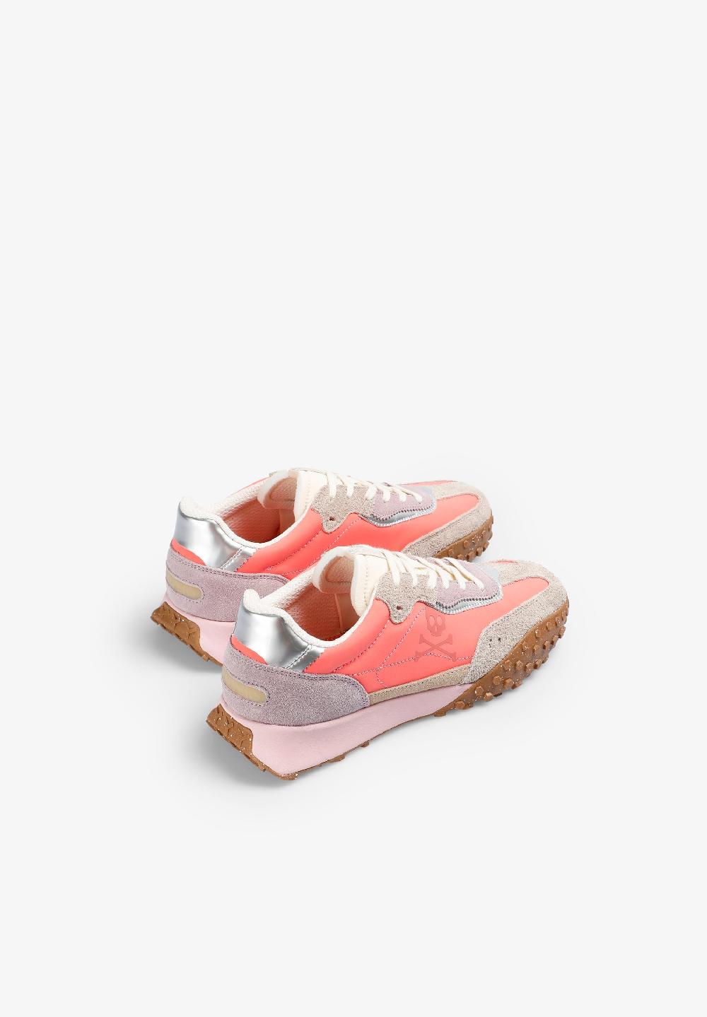 Scalpers SNEAKERS WITH SIDE SKULL PINK