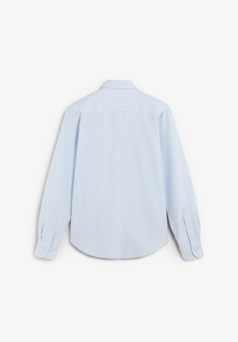 Scalpers STRIPED COTTON SHIRT WHITE STRIPES