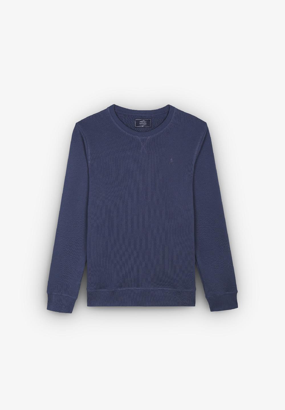 Scalpers SUDADERA BÁSICA CALAVERA NAVY