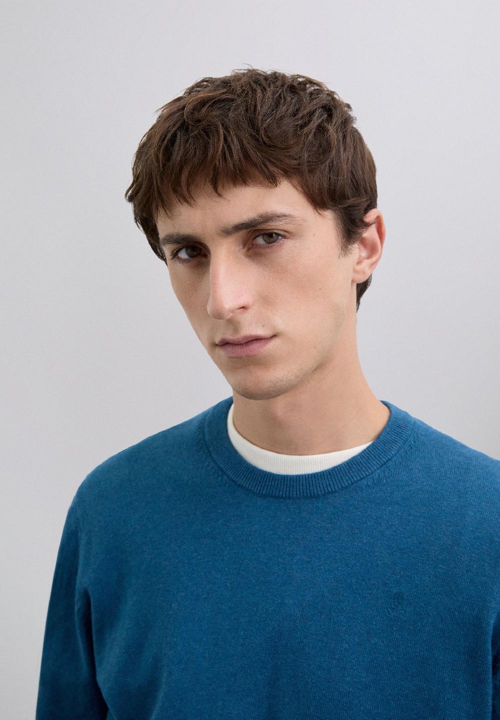 Scalpers SWEATER WITH EMBROIDERED SKULL DUCK