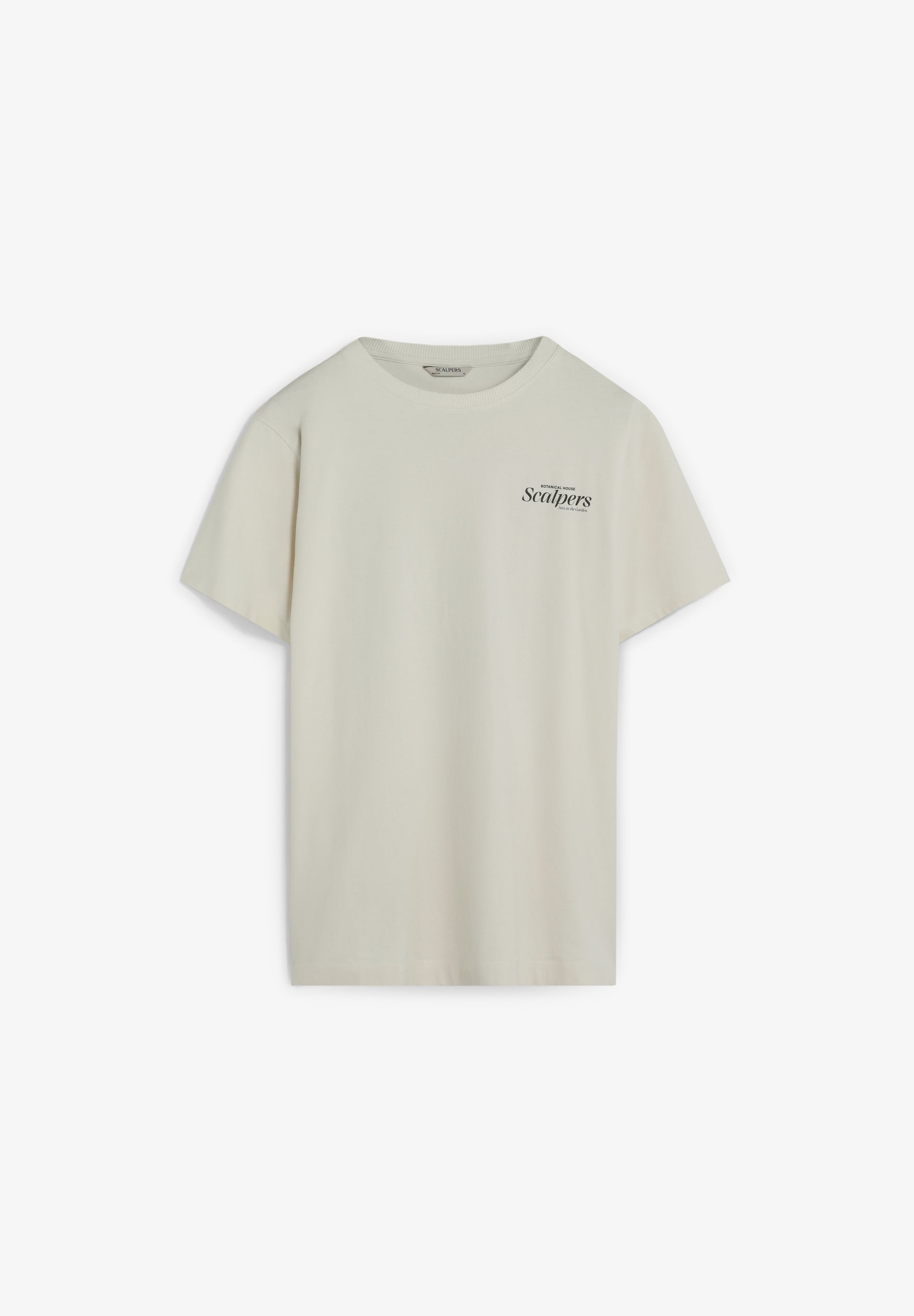 Scalpers T-SHIRT WITH LOGO PRINT OFF WHITE
